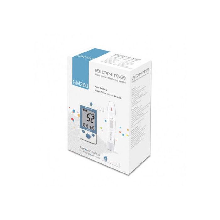 Glucomètre avec stylo auto piqueur Bionime