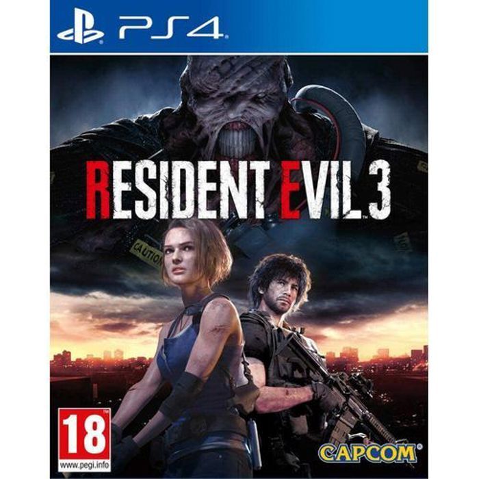 Jeu vidéo - Capcom - Resident Evil 3 - PS4 - Multijoueur - Action et aventure
