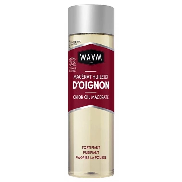 Huile - WAAM Cosmetics - Huile d'Oignon 75 ml - Fortifiante - Favorise la pousse - Tous types de cheveux