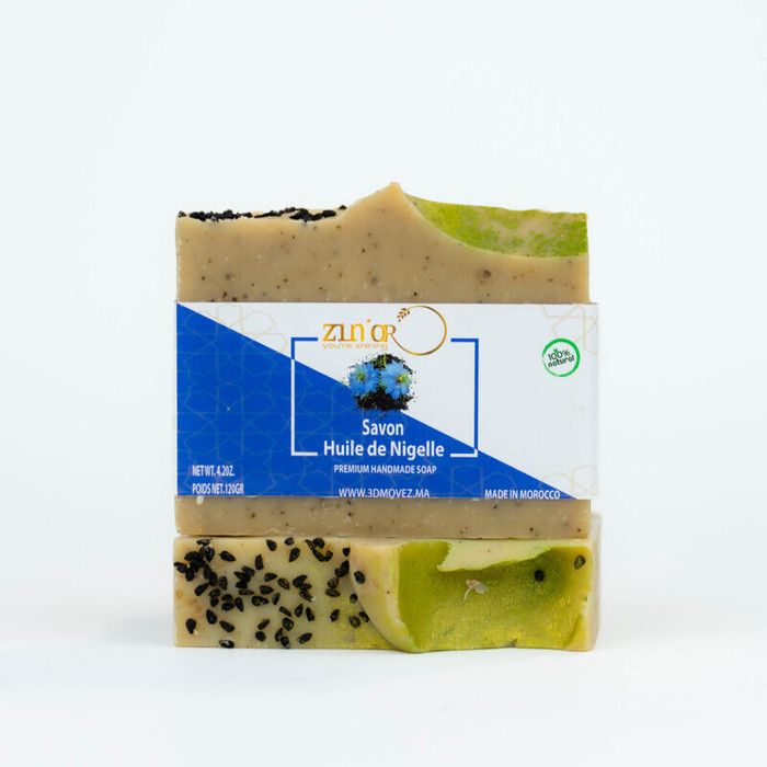 Savon artisanal à l’huile de nigelle 120g