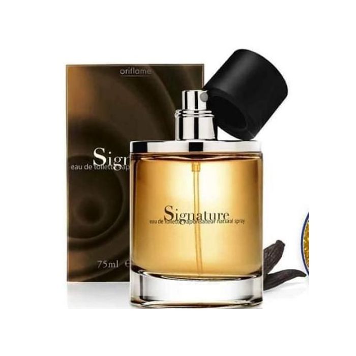 Eau de Toilette - ORIFLAME - Signature pour hommes - 75ml - Notes fraîches - Notes boisées