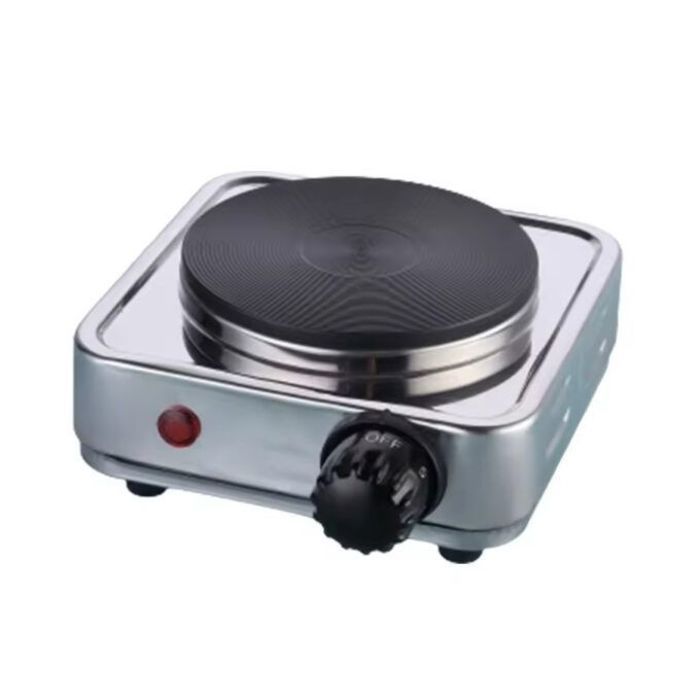 Mini plaque chauffante 500w électrique inox pour voyage et maison