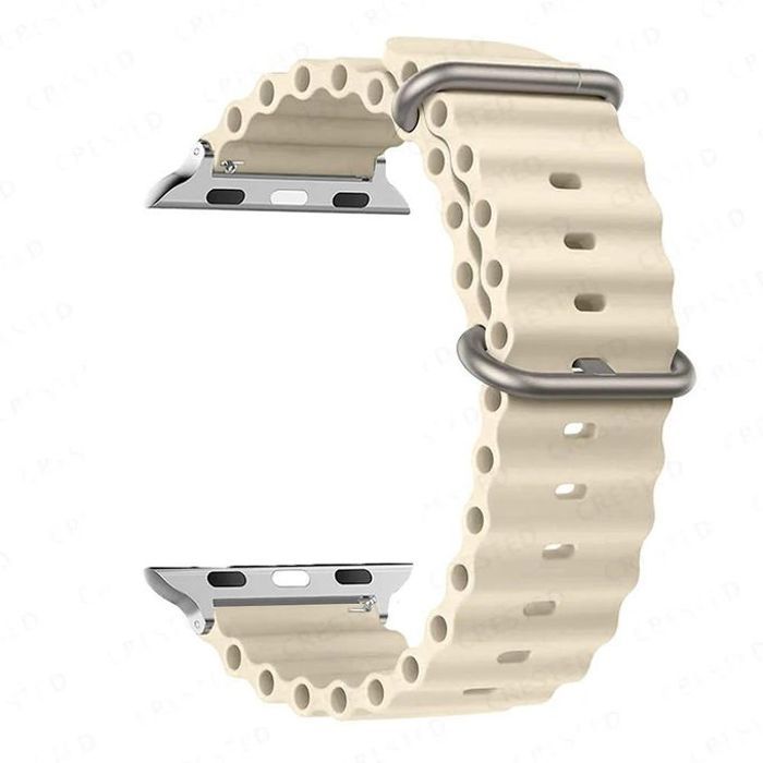 Bracelet Apple Watch Silicone - Tailles universelles 44mm, 45mm, 49mm - Ultra 2, Series 6 à 9