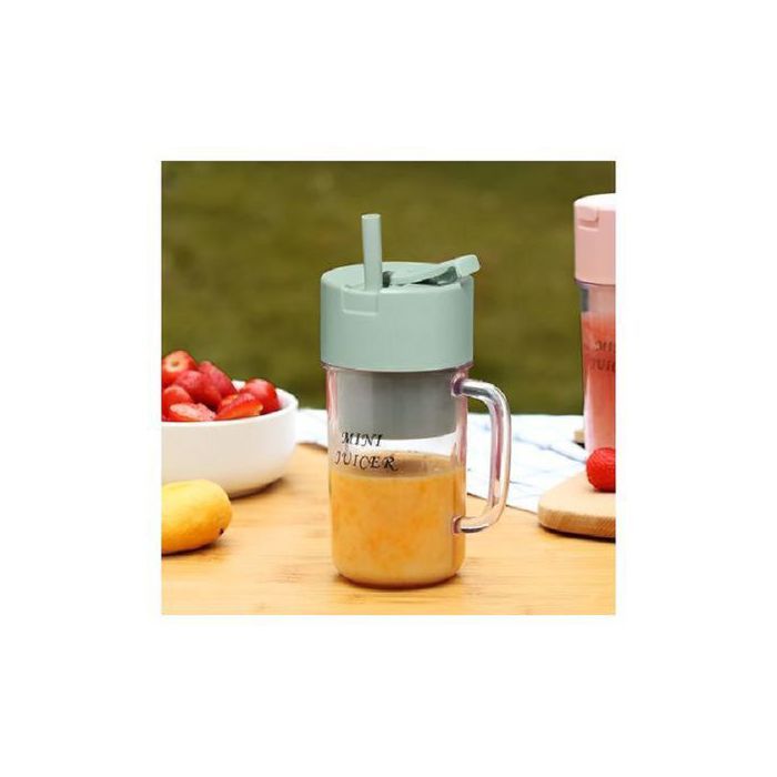 MINI PRESSE-AGRUMES PORTABLE 2 EN 1 Vert