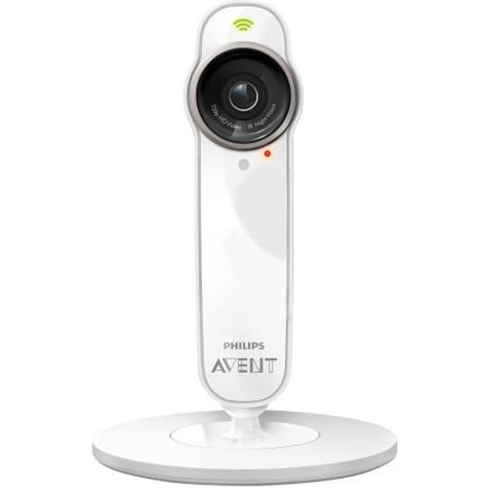 Philips uGrow Smart Baby Monitor SCD860 Caméra de surveillance réseau couleur ( Jour et nuit ) 1,3 MP 1280 x 720 720p Focale…