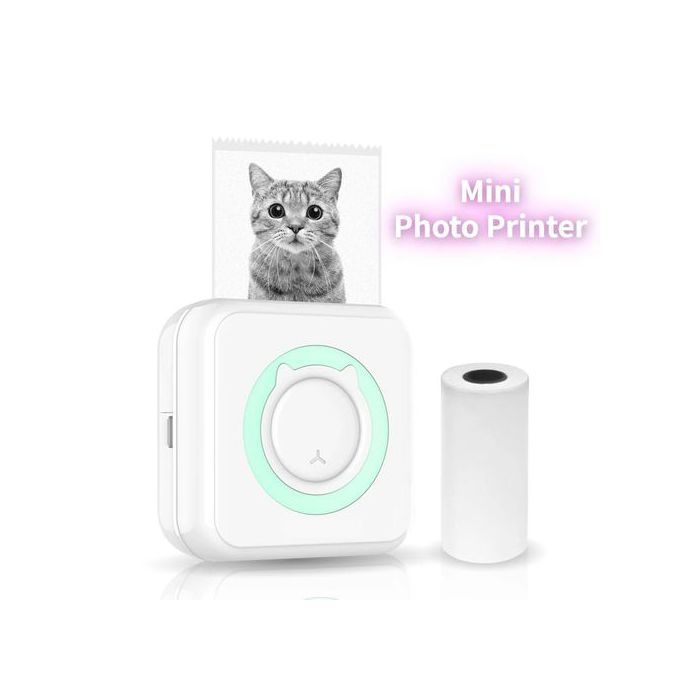 Mini Imprimante de poche thermique, Bluetooth, sans encre, pour photos et notes