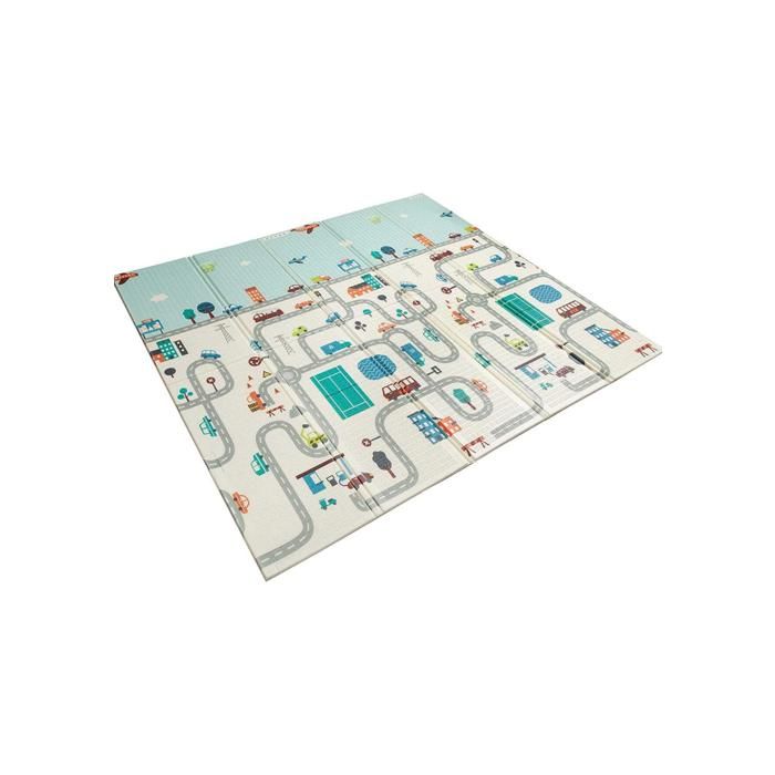 Jeu d'éveil tapis pliable antichoc pour bébé