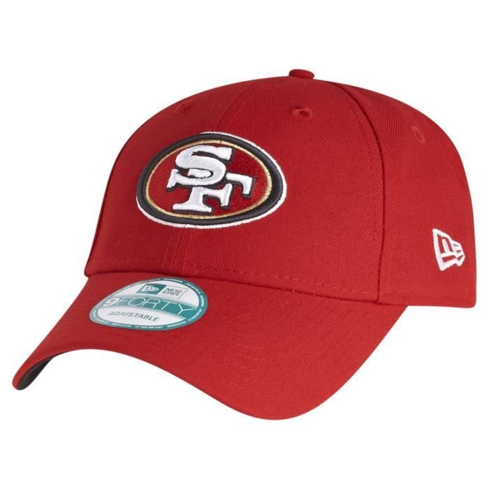 Casquette 9FORTY - New Era - San Francisco 49ers - Rouge - 100% Polyester - Sportswear