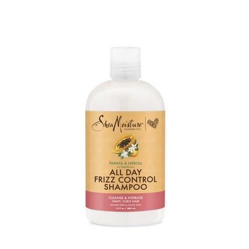 Shea Moisture All Day Frizz Control Shampoo Papaya & Neroli, 13 Oz