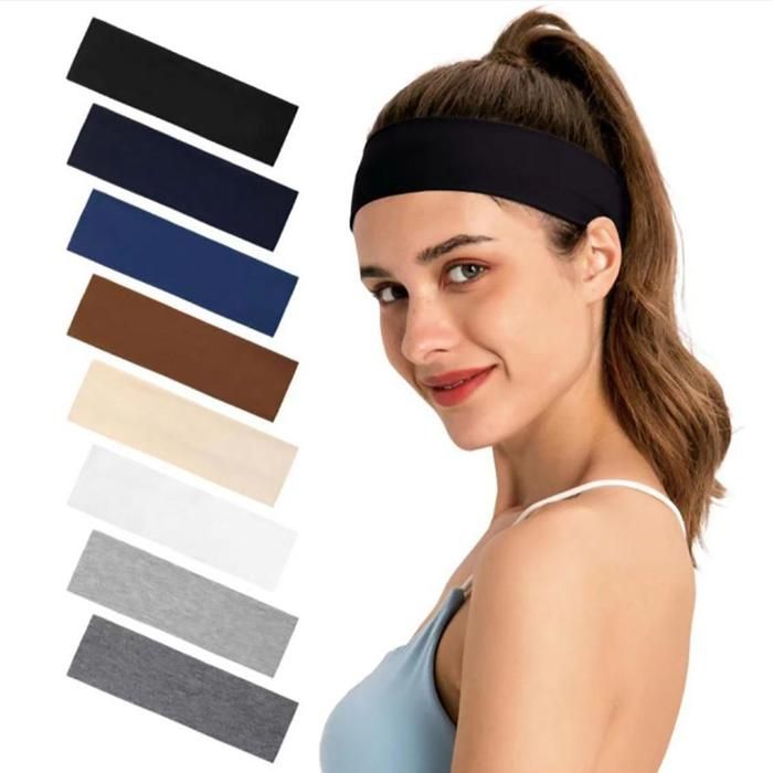 Bandeau de yoga - GENERIC - Couleur aléatoire - Doux et extensible - Confortable - Évite la transpiration