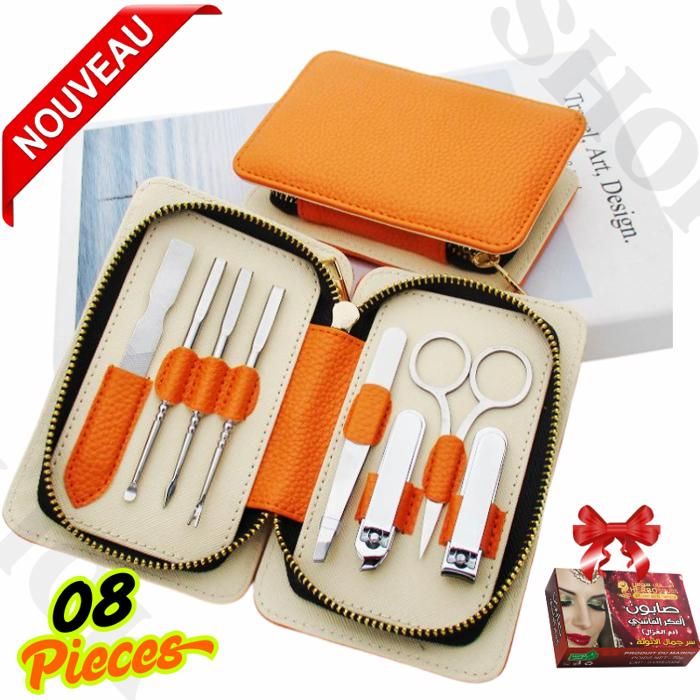 coupe-ongles 8 pièces ménager neuf, coupe-ongles portable , outil, coupe en acier inoxydable
