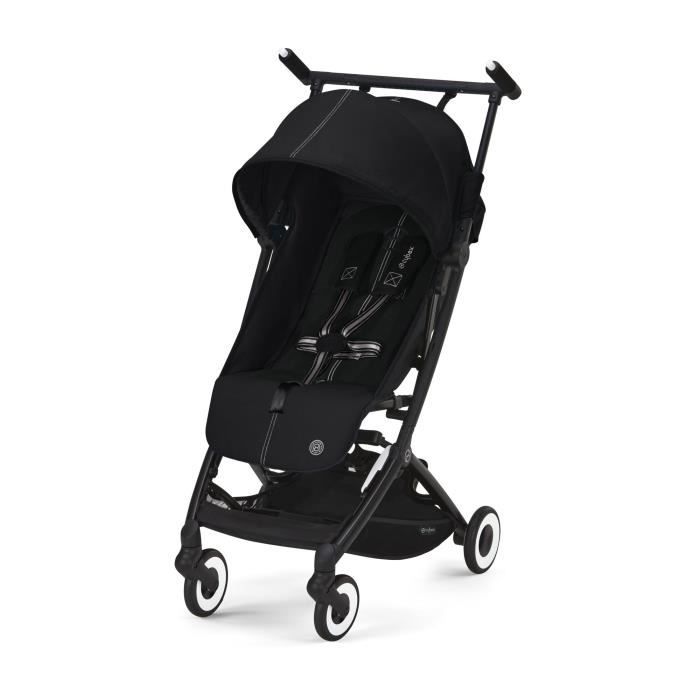 Poussette ultra compacte CYBEX Libelle 2 - De 6 mois à 4 ans - Moon Black