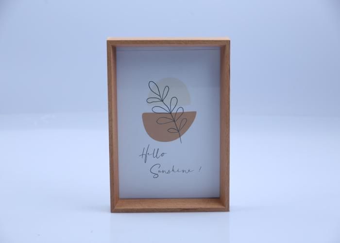 Cadre photo flèche 15x21 cm - bois