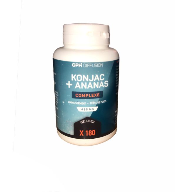 GPH Konjak + Ananas 435mg 180 gelules