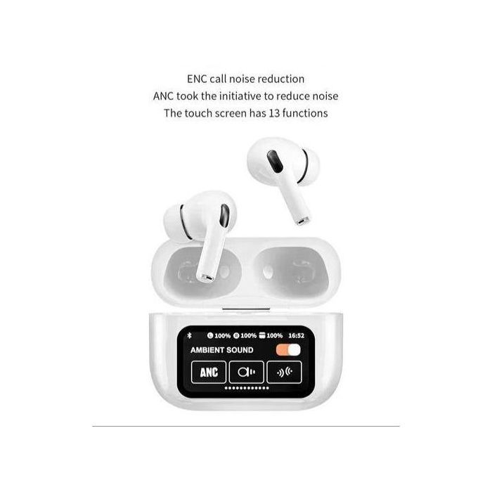 Écouteurs Bluetooth antibruit ANC avec écran tactile