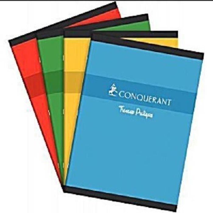 Cahier de Travaux Pratiques - HAMELIN - A4 - 96 Pages - Piqûre - 70g Papier