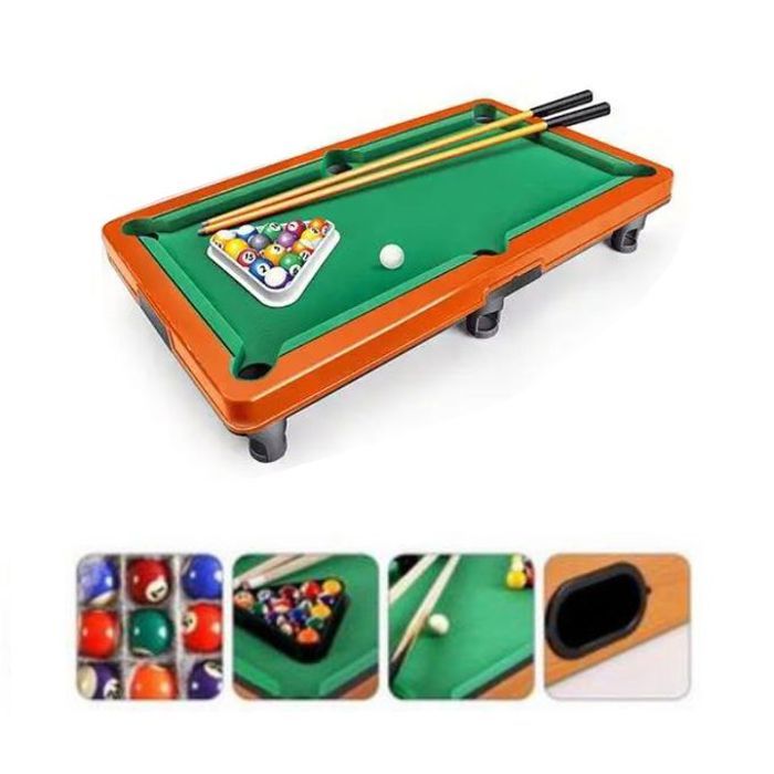 Billard jeu de société pour enfants, table de billard avec les accessoires