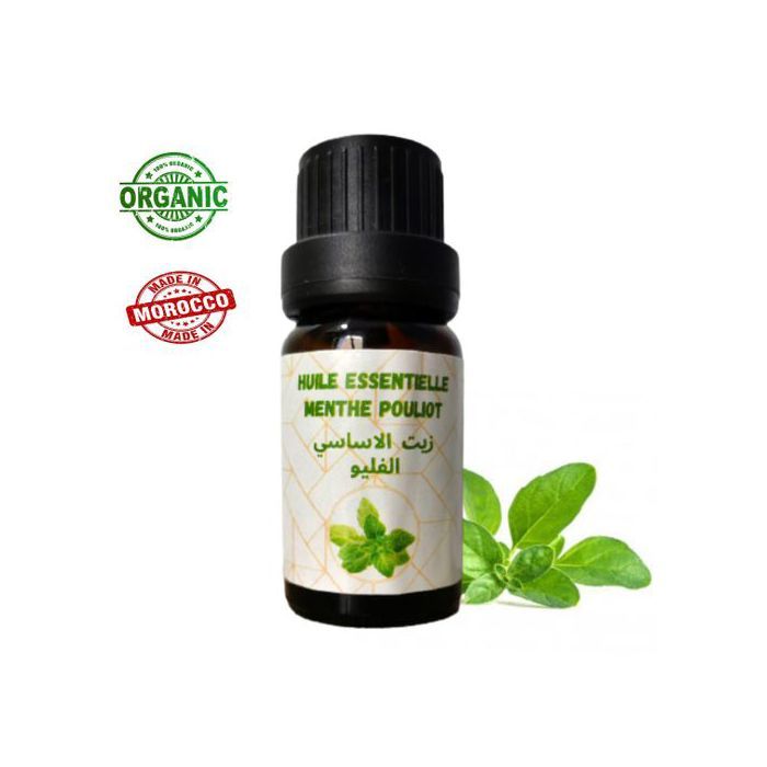 Huile Essentielle - Bio - Menthe Pouliot - 10 ml - Répulsif Insectes - Propriétés Toniques