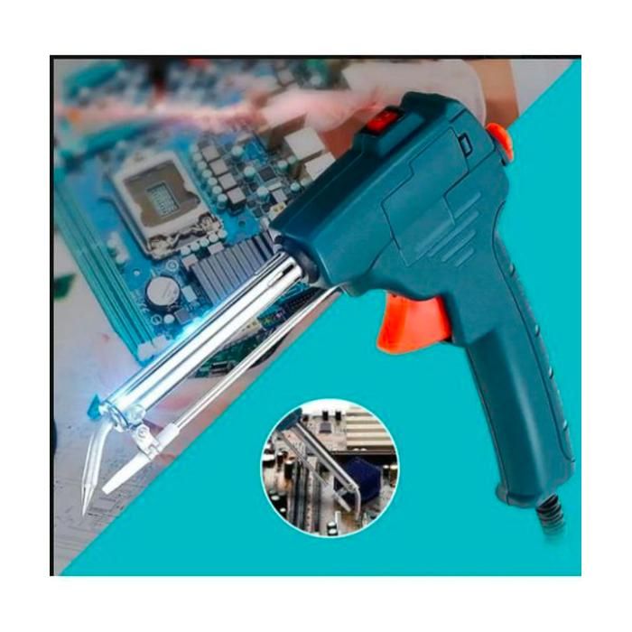 Pistolet à souder électrique - Super Flag - 5-en-1 - 60W - 200-450°C - Noir