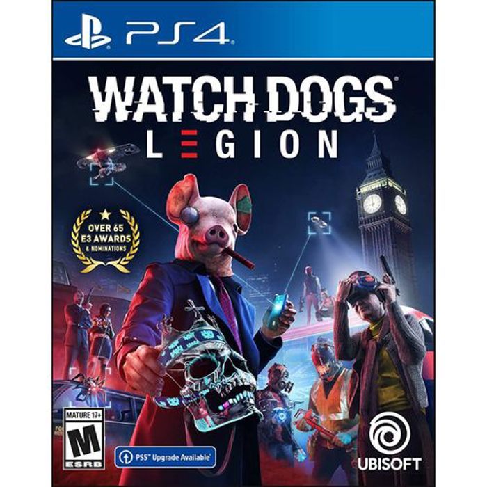 Jeu vidéo - UBISOFT - Watch Dogs Legion - PS4 - Action et aventure - Multicolore