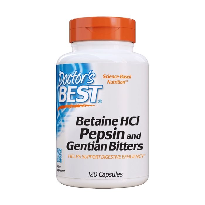 Betaine HCl Pepsin and Gentian Bitters