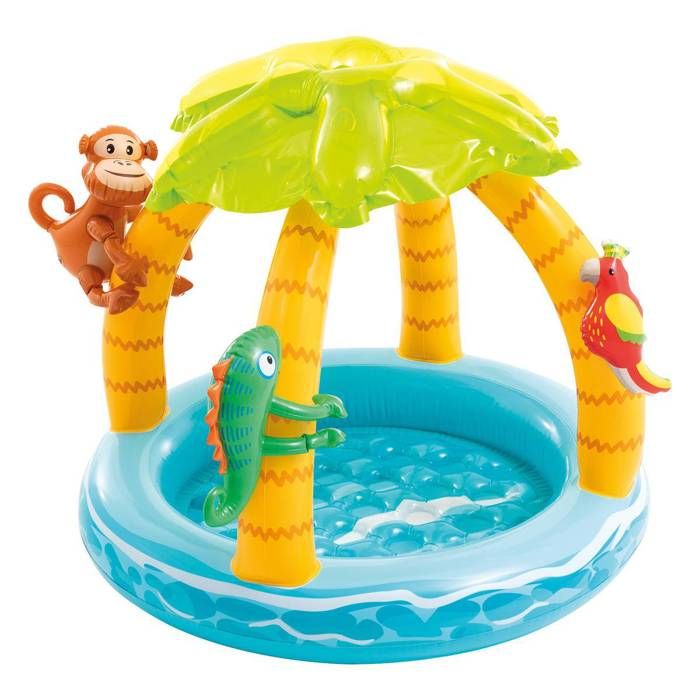 Pataugeoire gonflable Intex Tropicale