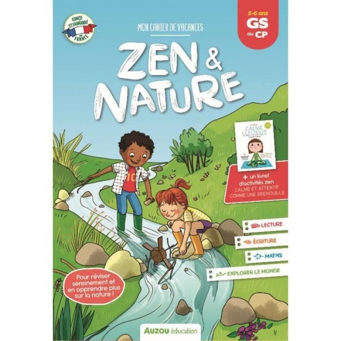 Mon Cahier De Vacances Zen Et Nature - De La Gs Au Cp