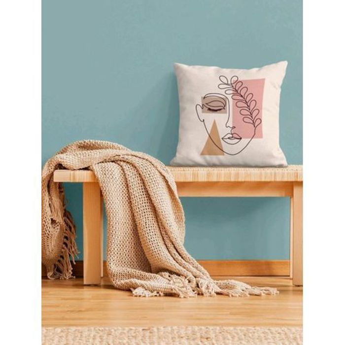 Une Pièce Housse de coussin sans bourre 45 x 45 cm