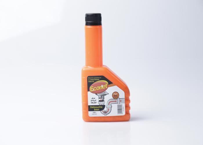 Déboucheur - ECONET - Econet débouche bien - 250g - Dissout graisses et cheveux - Écoulement fluide