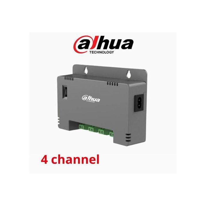 Dahua Bloc D'alimentation 4 Ports Pour Caméra de surveillance (4CH) DH-PFM344D-4CH-EN