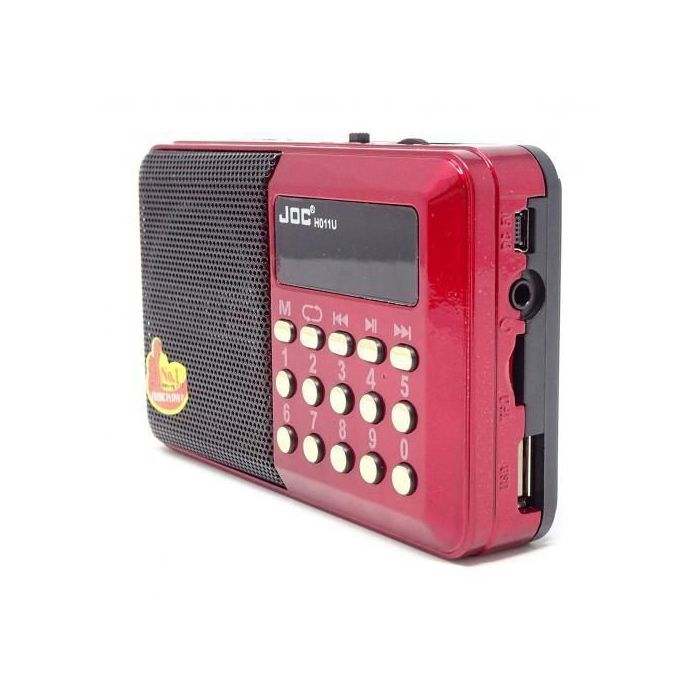 Joc Radio FM - USB Rechargeable Micro SD Mini Lecteur MP3