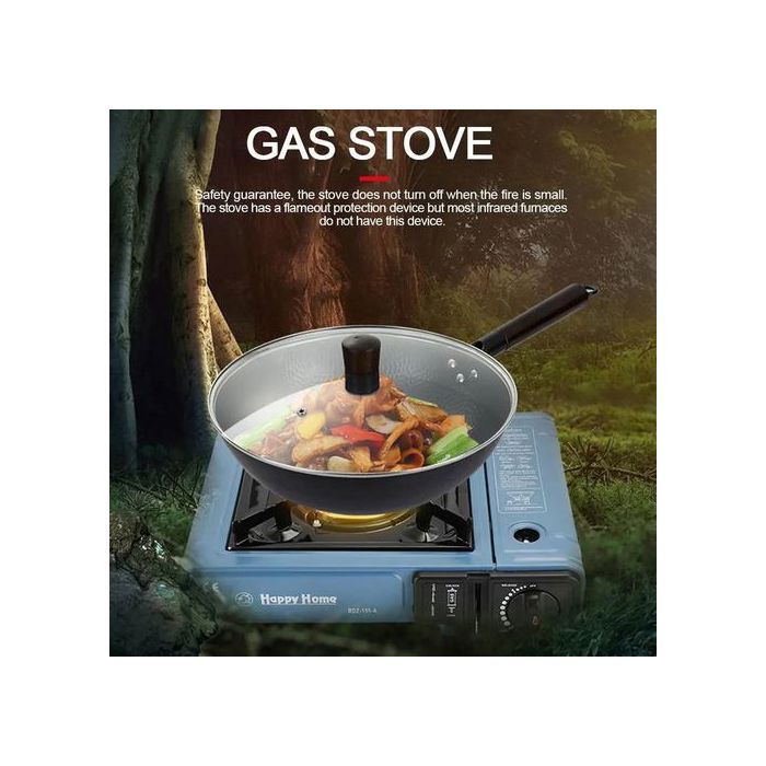 Mini Camping Gas Stove Brûleur de réchaud  + branchement avec gaz externe