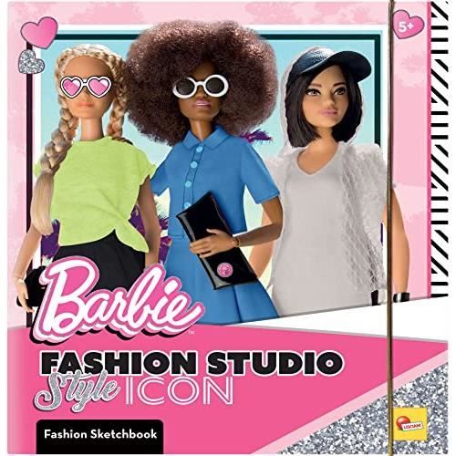 Cahier de croquis - BARBIE - Fashion Studio - Illustré - Pour filles - À partir de 3 ans