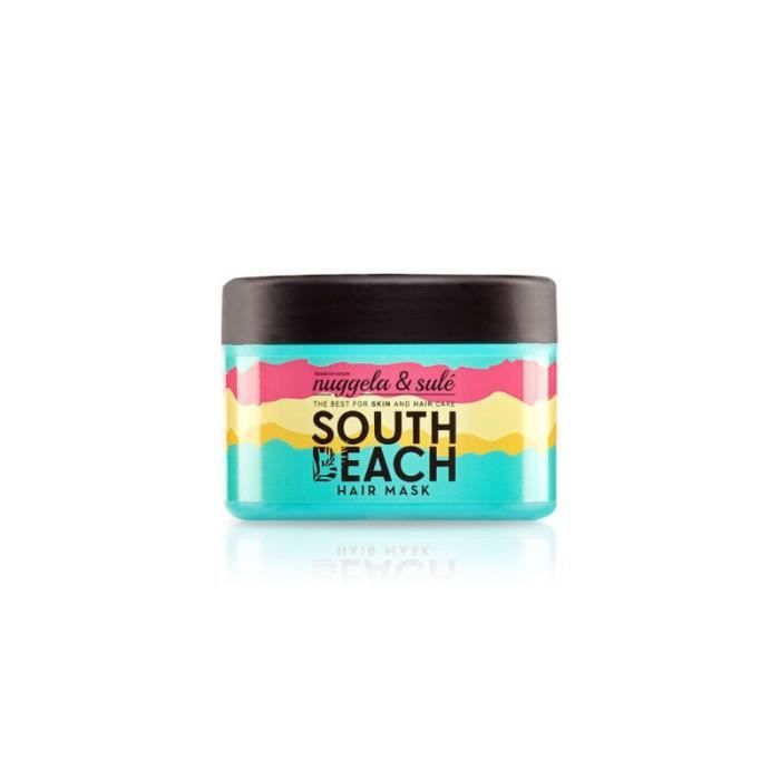 Masque capillaire - NUGGELA & SULÉ - South Beach - 250 ml - Silicones naturels - Répare et hydrate