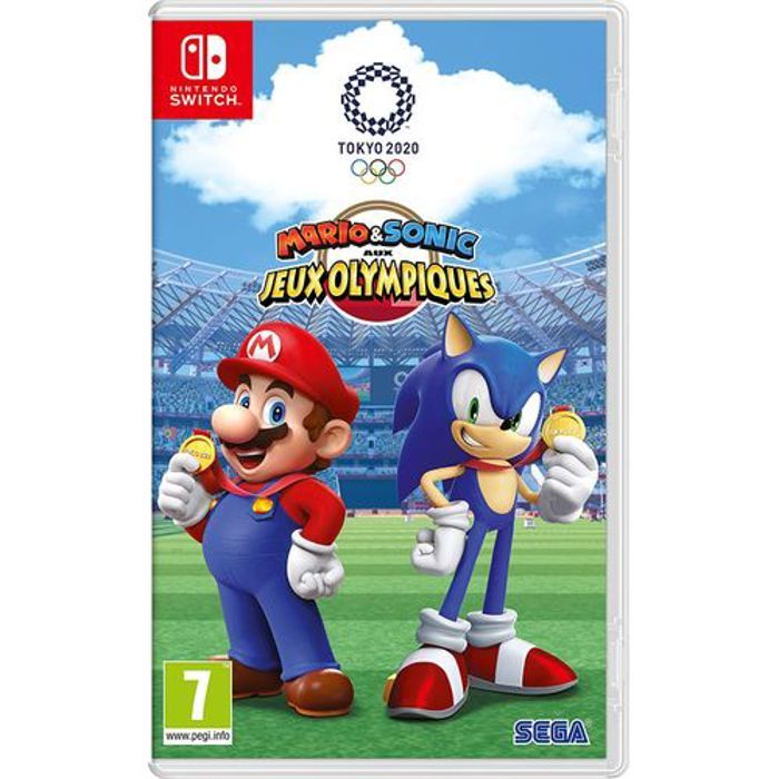 Jeu vidéo - Sega - Mario & Sonic aux JO Tokyo 2020 - Multijoueur - Sports variés - Nintendo Switch