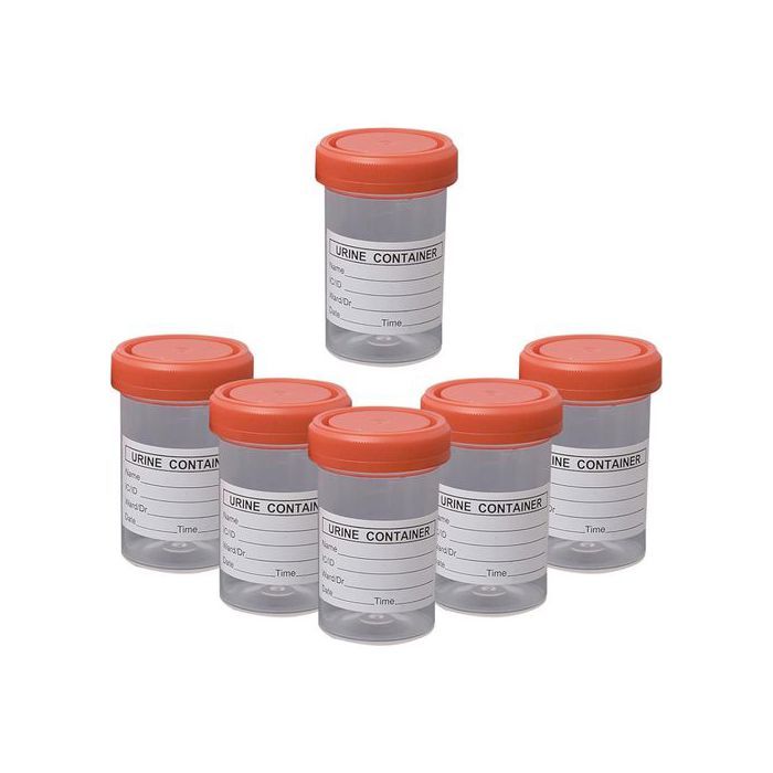 Lot de 10 flacons Stérile  de 60 ml pour échantillons médicaux, conteneurs d'ur-ine pour expériences