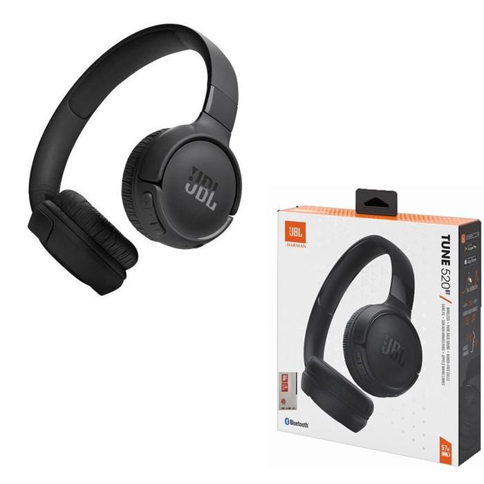 Casque sans fil bluetooth Tune 520BT 57 h d’autonomie - Noir