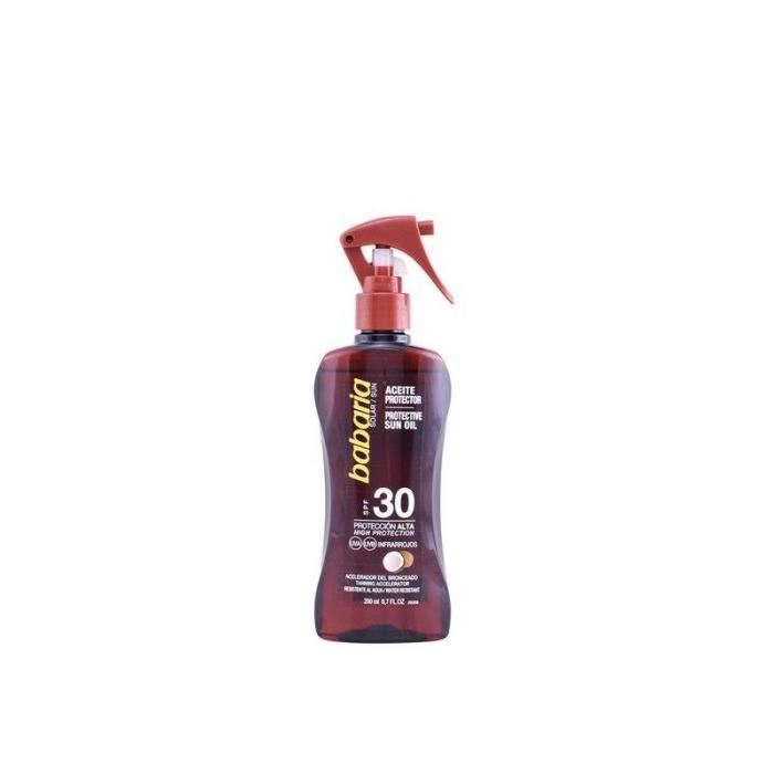 Huile protectrice - Babaria - Aceite De Coco - SPF 30 - 200 ml - Waterproof