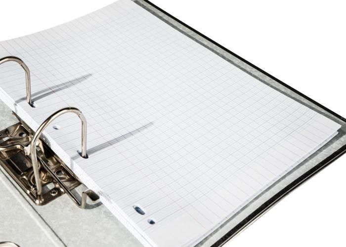 FEUILLES SIMPLE BLANCHE 80 PAGES 21X29,7 10X10 BL