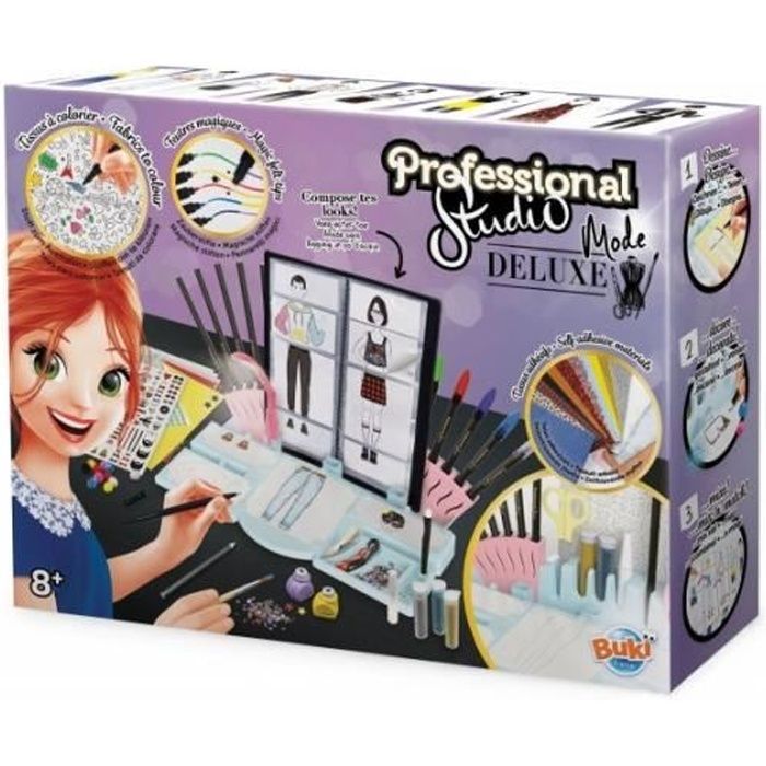 Jouet créatif - Buki - Professional Studio Mode Deluxe - Violet - Mixte - Jusqu'à 30 kg