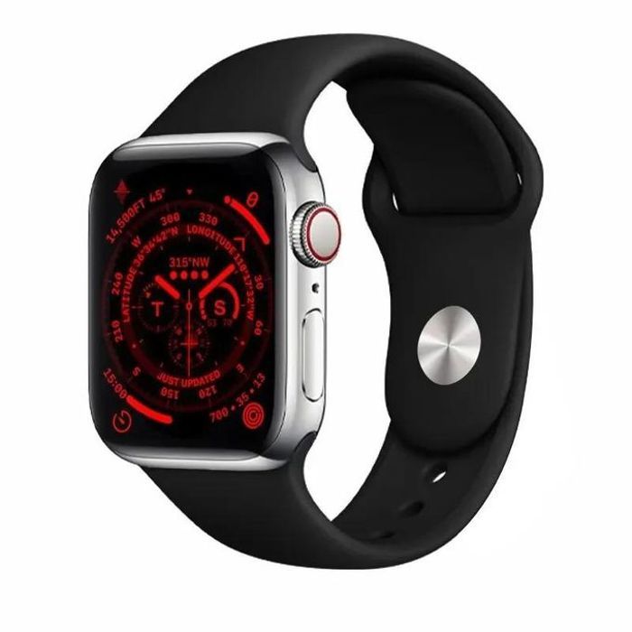 Bracelet sport en silicone Apple Watch - Ultra 2, Series 6, 7, 8, 9, SE - Tailles 44mm, 49mm, 45mm