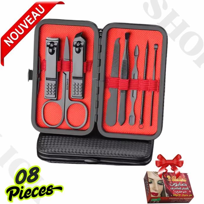 coupe-ongles coupe en acier inoxydable 8 pièces ménager neuf, coupe-ongles portable , outil,