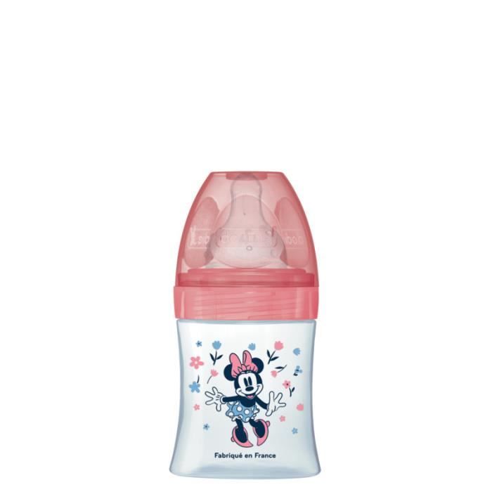 Dodie Biberon Initiation+ Anti-Coliques 3 Vitesses +0m Rose Minnie 150ml