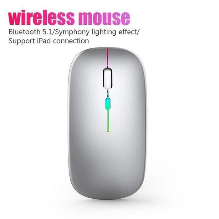 Souris Sans Fil - GENERIC - RM370 - Bluetooth - Rechargeable - Ergonomique