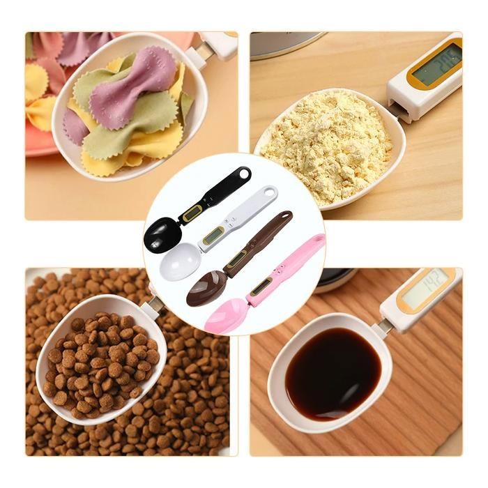 Balance de Cuisine Numérique avec Cuillère Portative Électronique (Couleur aléatoire)