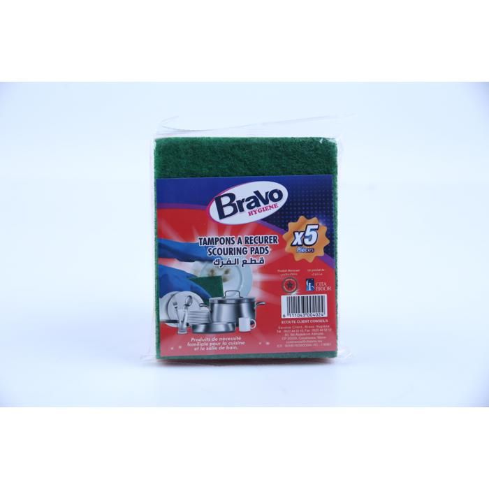 Carrés Abrasifs x5 Bravo