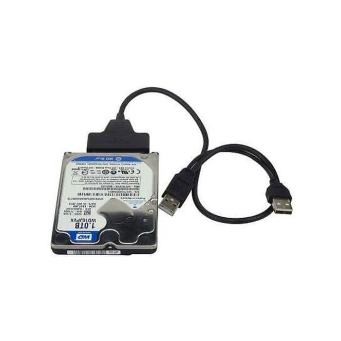 Câble USB SATA 3 - BLUE BEAM - 1 m - Connecteur USB 3.0 - Pour disque dur 2.5 pouces - Plug-and-play