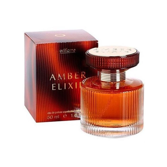 Eau de Parfum - ORIFLAME - Amber Elixir - 50 ml - Femme - Oriental Ambré Gourmand