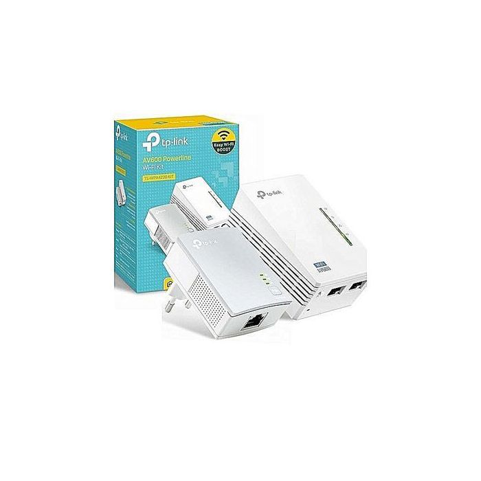 TP-Link Kit de démarrage Extenseur CPL TL-WPA4220 KIT AV600 Powerline 300 Mbits.