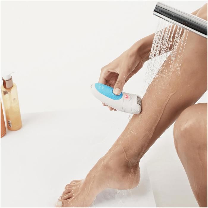 Épilateur électrique - Braun - SES 5-605 - Blanc - Électroménager - Pour femmes adultes